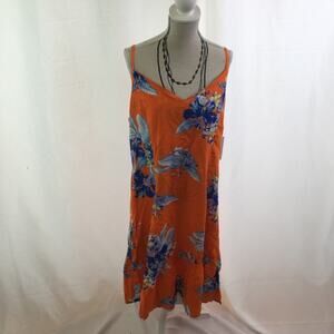 A.n.a. Venice floral dress orange large